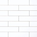 Gạch thẻ cao cấp trắng mờ phẳng 75x300 PSTA75306