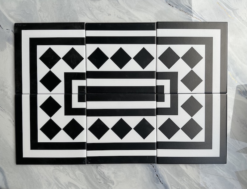 Gạch góc 200x200mm mã P201-H4