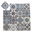 Gạch Bông Trung Quốc, men mờ xương porcelain, KT 200x200, Mix 20109 (1 hộp/25 viên/1m2)