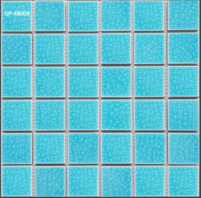 Gạch Mosaic gốm men rạn GP-48008