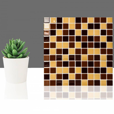 Gạch Mosaic thủy tinh 25x25x3.8mm mã ET-075