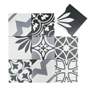 Gạch Bông Trung Quốc, men mờ xương porcelain, KT 200x200, DS20111 (1 hộp/25 viên/1m2)