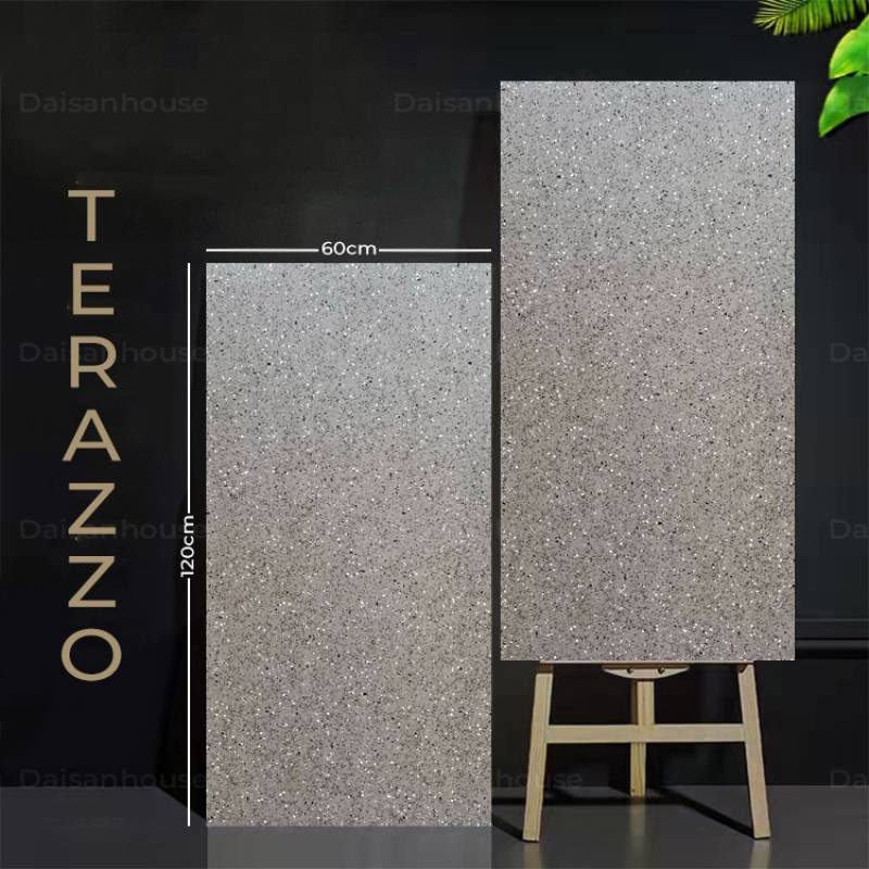 Gạch khổ lớn Terrazzo KT 600x1200mm 12655 (1h/1.44m/2v)