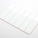 Gạch thẻ trắng mờ phẳng KT 75x300mm 101135218 (1h/1.125m/50v)