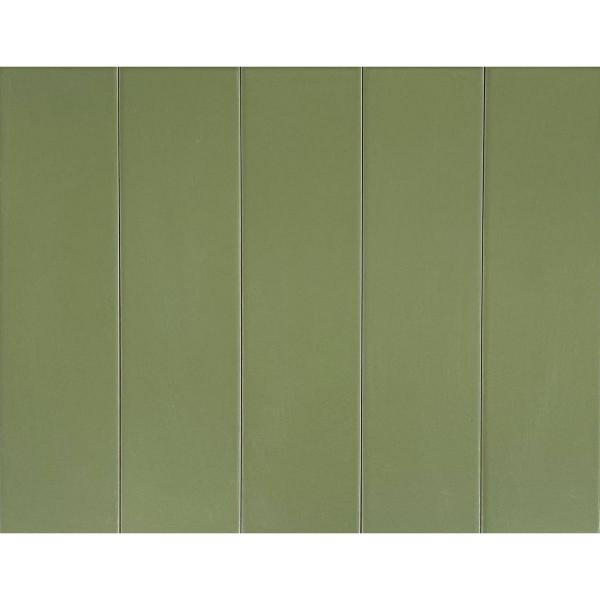 Gạch thẻ xanh cốm mờ phẳng kt 75x300mm