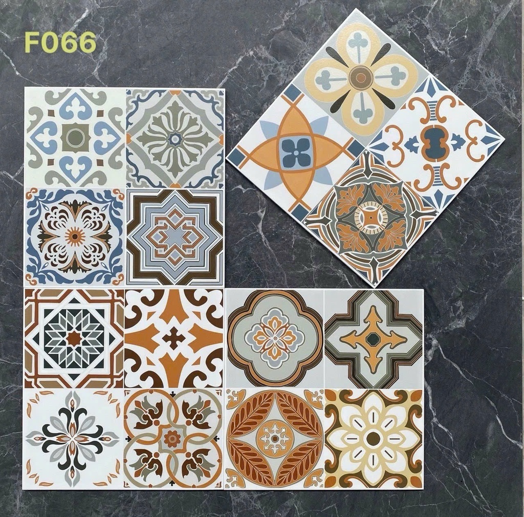 Gạch bông KT 300x300 mã F066 