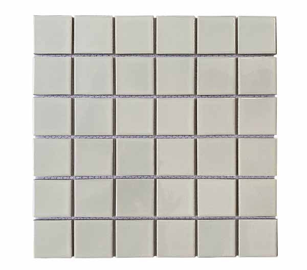 Gạch Mosaic gốm trắng bóng (48x48mm) (4801)