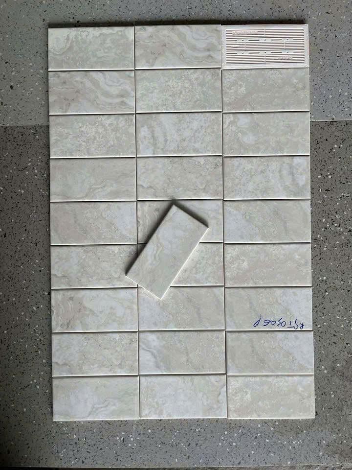 Gạch thẻ Việt Nam KT 75x150mm loang loại 1 mã   RST0306P