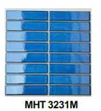 Gạch Mosaic Que Đũa xanh dương mã MHT 3231M