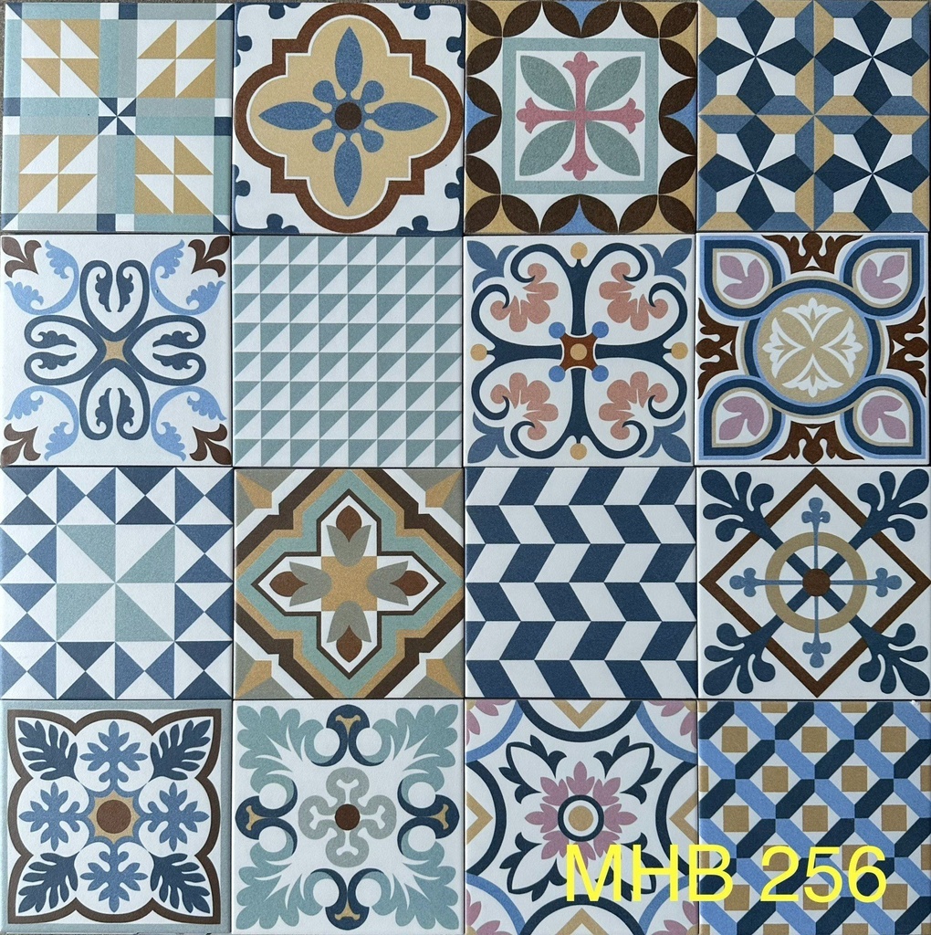 Gạch bông 200x200 mix MHB256