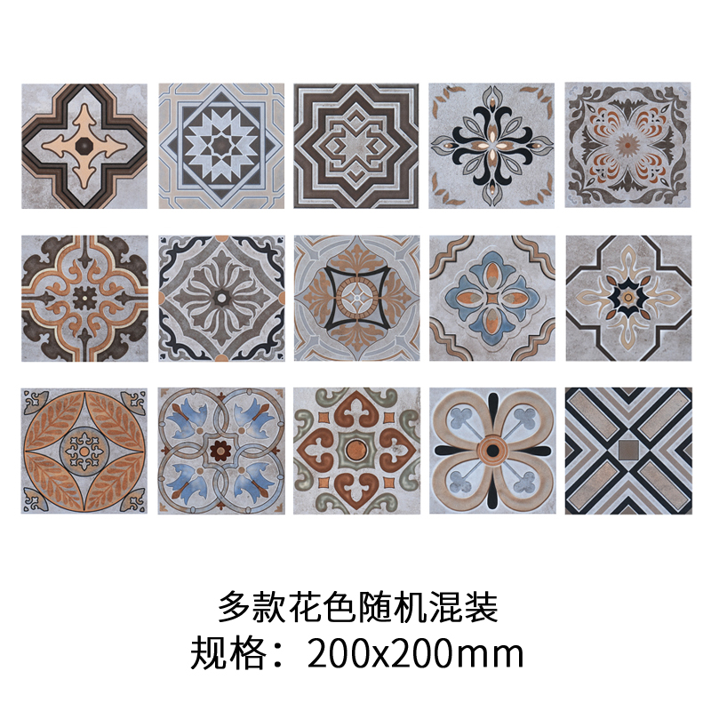 Gạch bông 200x200 mã (MHB258) (20141) (1h/1.2m/30v)