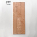 Gạch thẻ porcelain 75x300mm mã MD7534M17B