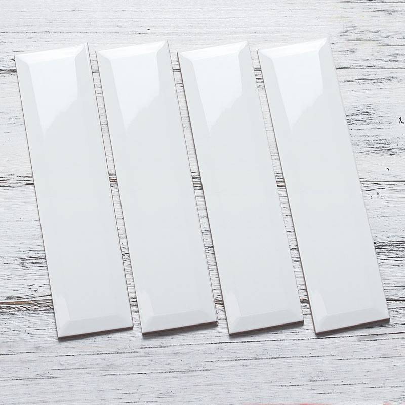 Gạch thẻ trắng bóng vát KT 100x300mm STA1300-B(0101-1/WH0412BPV2)