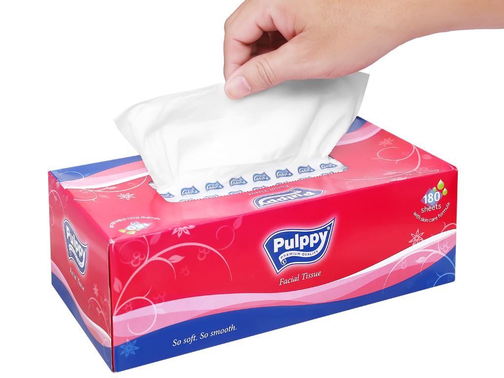 Hộp giấy lụa rút HBT