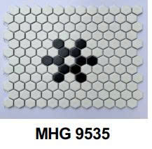 Gạch mosaic lục giác mã MHG9535 