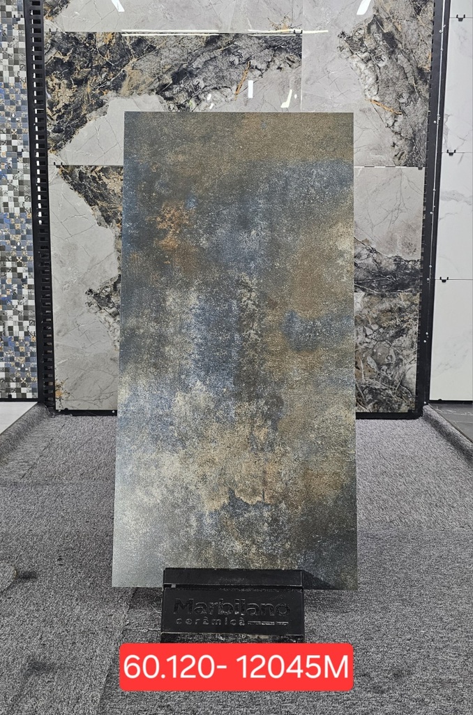 Gạch 600x1200mm Metalics xám mờ Ấn Độ