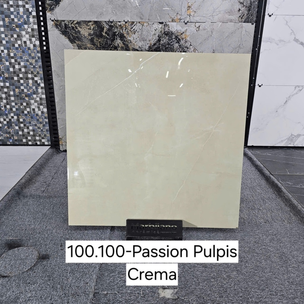GẠCH NHẬP KHẨU CAO CẤP ẤN ĐỘ 1000X1000 - Passion Pulpis Crema