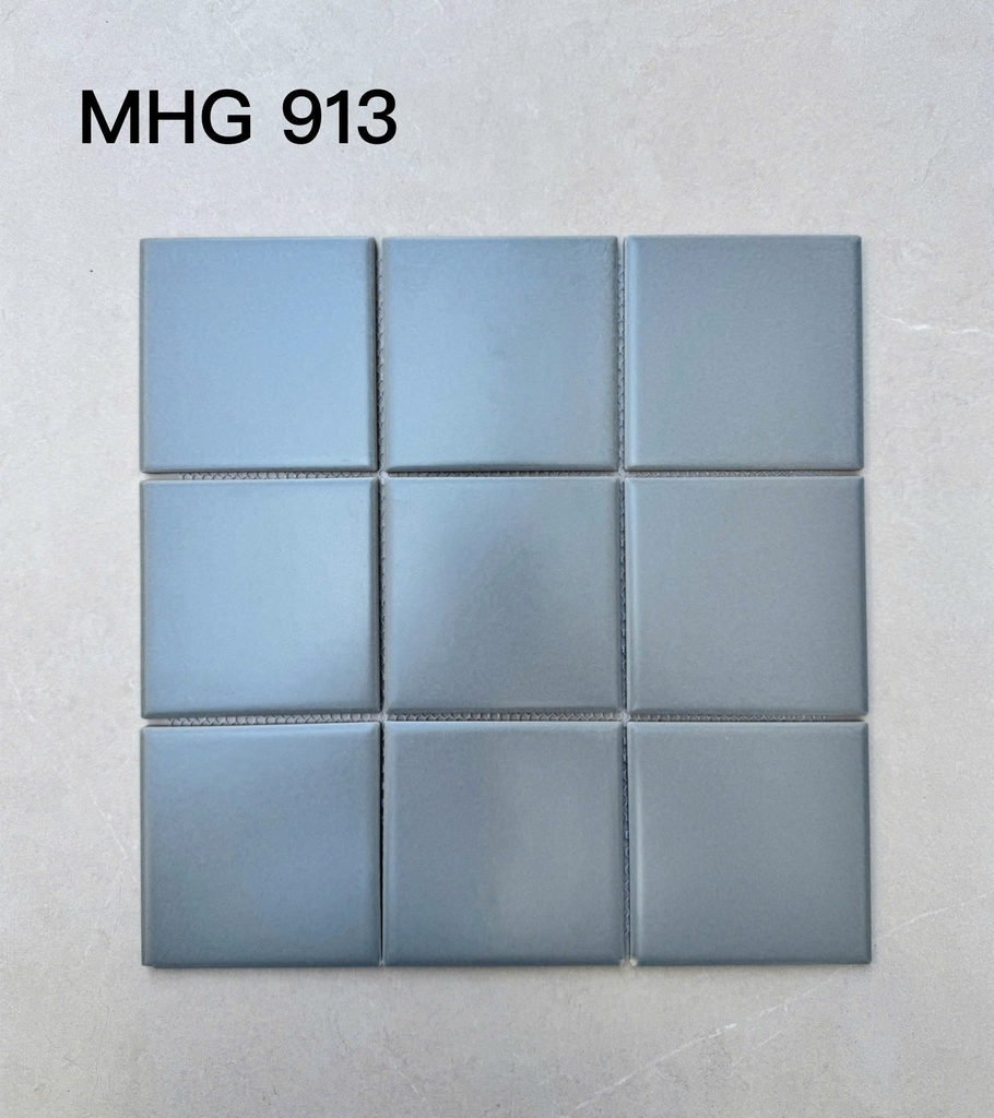 Gạch mosaic màu xám mã 913