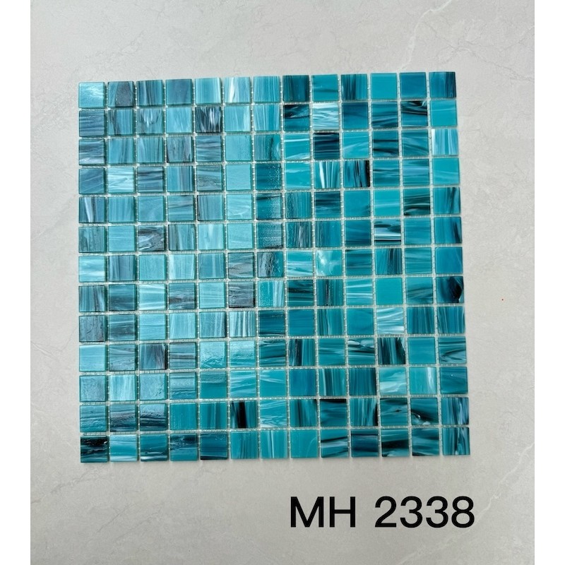 Gạch mosaic thủy tinh cao cấp MH 2338