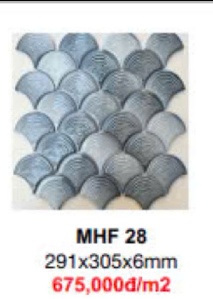 Gạch mosaic vảy cá MHF28