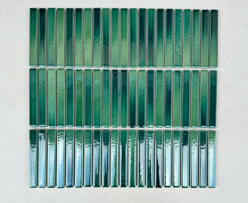 Gạch mosaic que xanh (2302)
