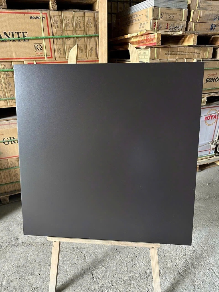 Gạch đen mờ 60x60 Black africa