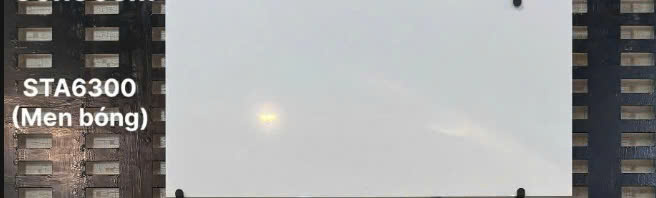 Gạch ốp tường Ceramic trắng Bóng KT 300x600mm  mã STA6300A (1h/1.44m/8v)