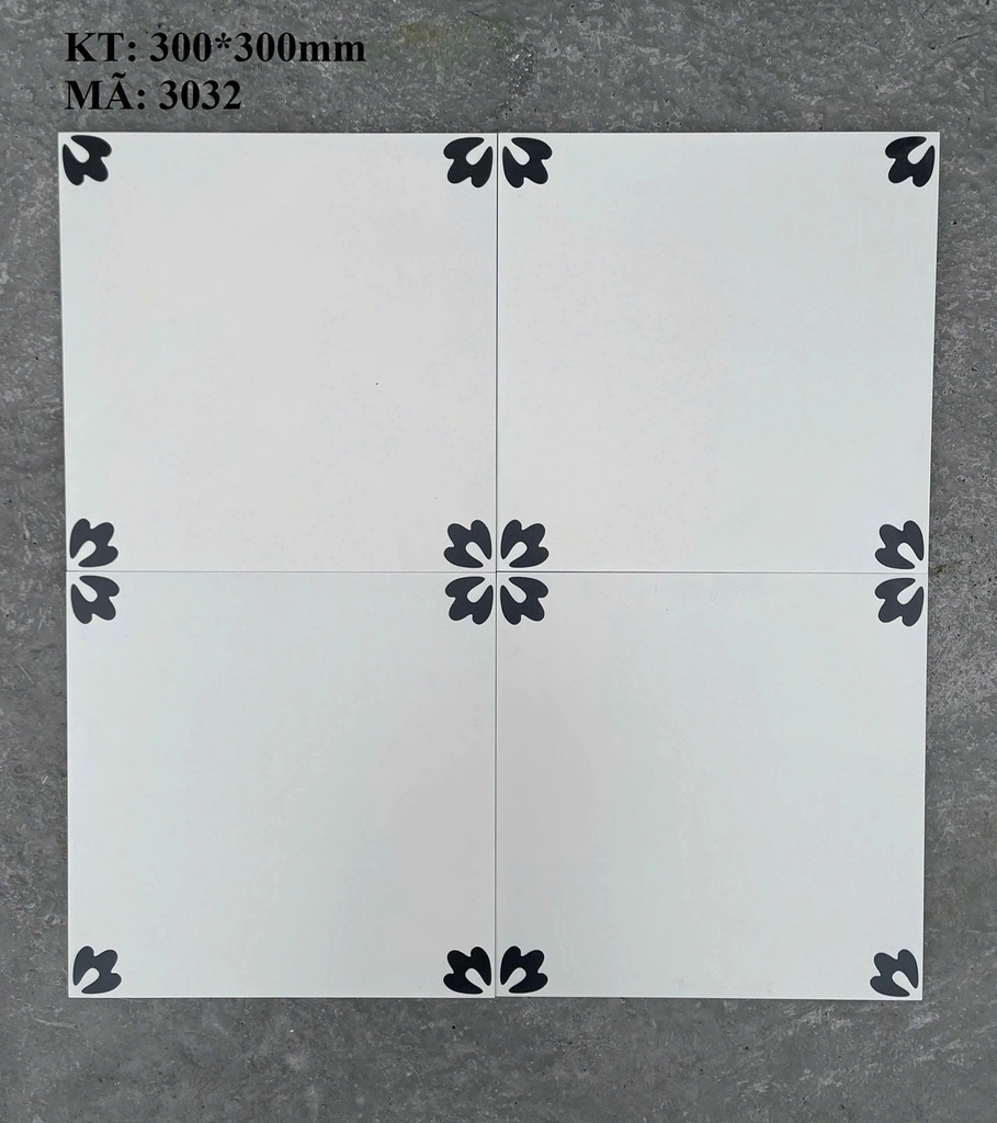 Gạch Bông men KT 300x300mm MF3032 (1h/1.26m/14v)