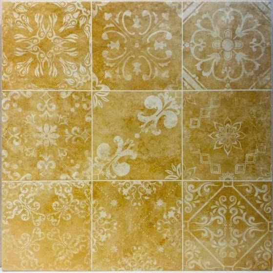 Gạch Bông Trung Quốc, men mờ xương porcelain, KT 400x400mm, FG4234J (1 hộp/10 viên/1,6m2)