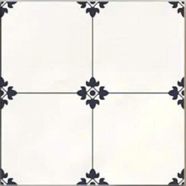 Gạch Bông Trung Quốc, men mờ xương porcelain, KT 400x400mm, F4137 (1 hộp/10 viên/1,6m)