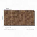 Gạch ốp lát 400x800 mã M827 (1thùng/ 1.92m2/ 6v/ 36,5kg)