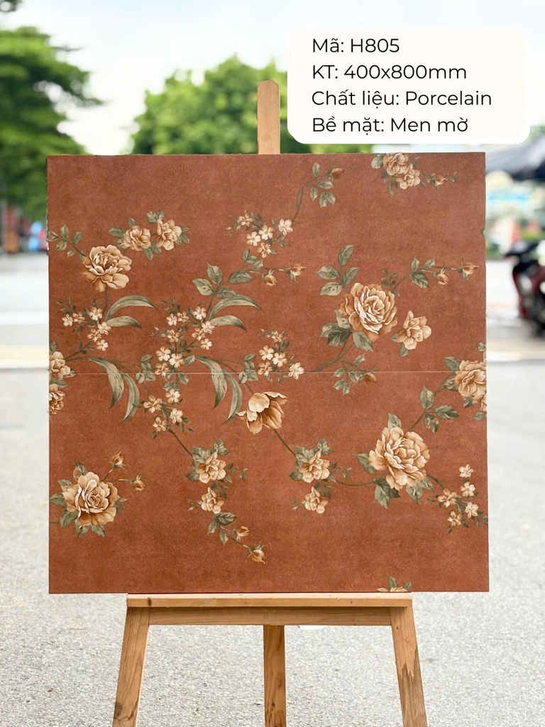 Gạch ốp lát 400x800 mã H805 (1thùng/ 1.92m2/ 6v/ 36,5kg)