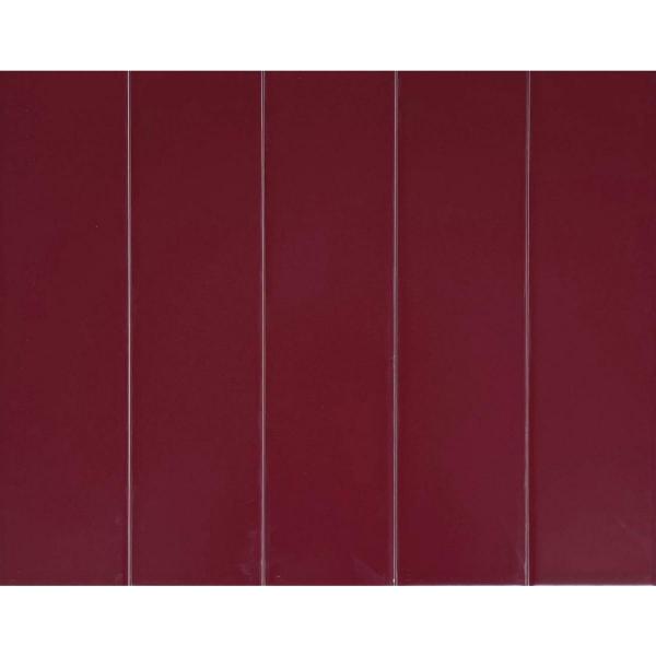 Gạch Thẻ Men Matt kt 75x300mm Màu Đỏ Xẫm M75317ZY