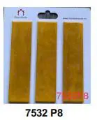 Gạch thẻ Trung Quốc, Cam đất bóng lượn, KT 75x300 mm, 7532 P8 (1 thùng/ 44 viên/ 0.99m2)