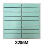 Gạch mosaic que đũa nhập khẩu, Màu xanh lá nhạt, mã 3205M, KT vỉ 300x300mm