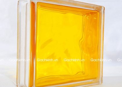 Gạch kính Indonesia màu vàng tươi MTGK 00134