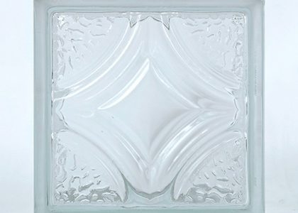 Gạch kính Indonesia tim thoi trắng MTGK 00121