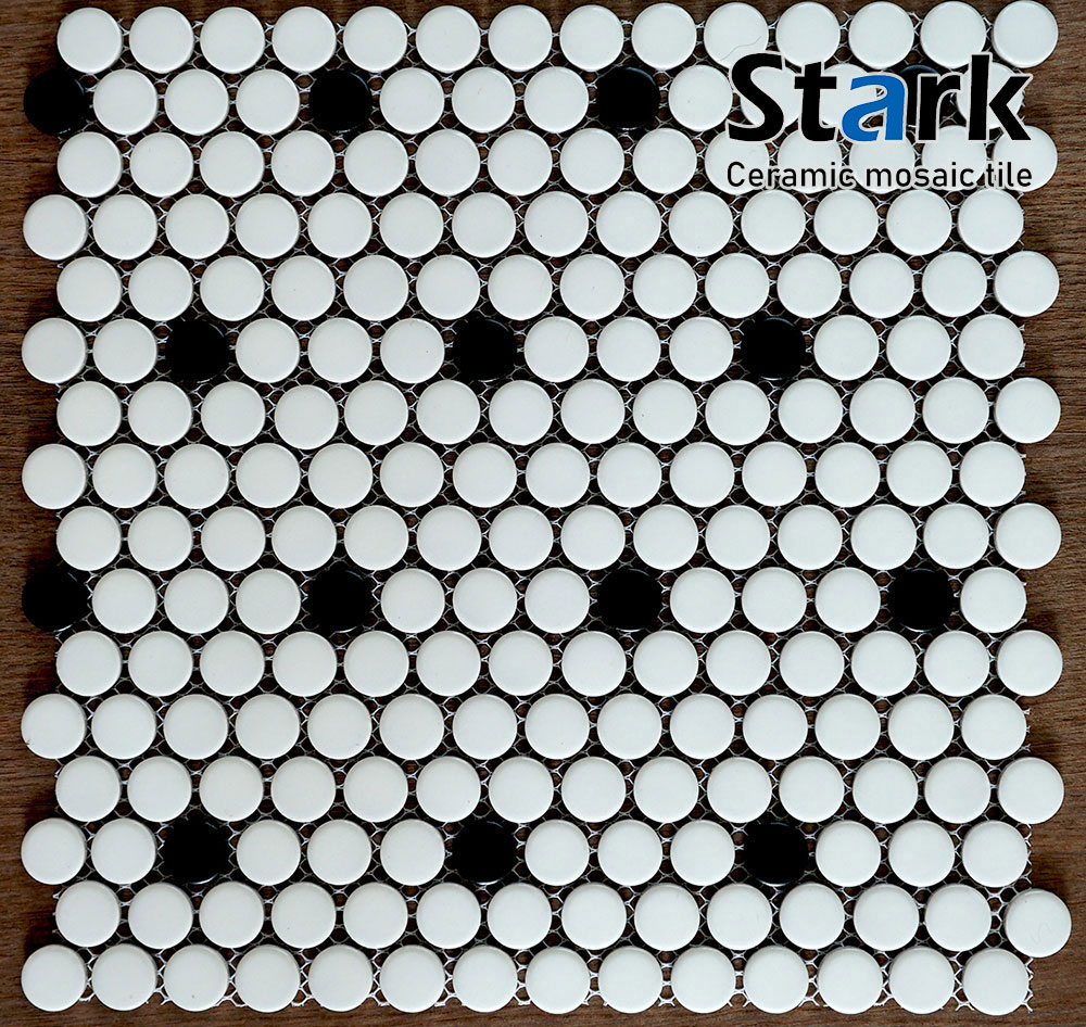 Mosaic tròn mờ 1919C19104