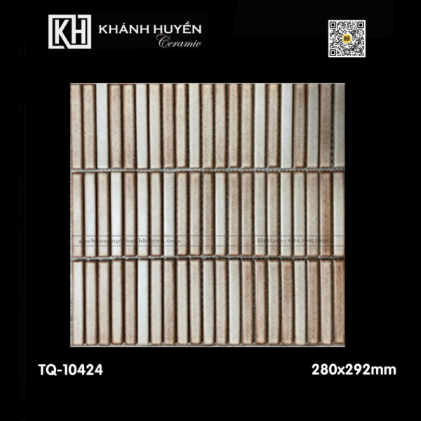 Gạch thẻ Mosaic 280×292 TQ-10424