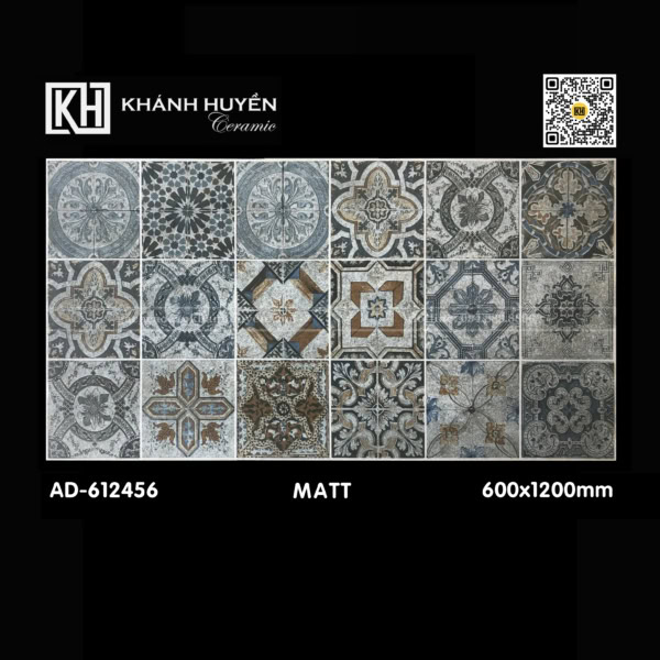 Gạch ốp lát 600×1200 AD-612456