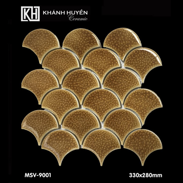 Gạch thẻ Mosaic 330×280 MSV-9001