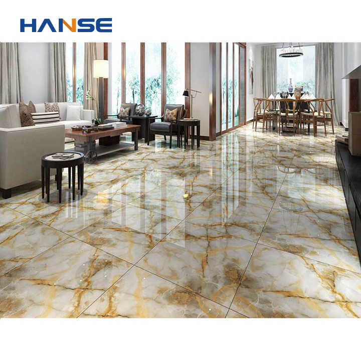 Gạch lát nền men bóng porcelain chất lượng cao giá rẻ 600x600mm cho phòng khách