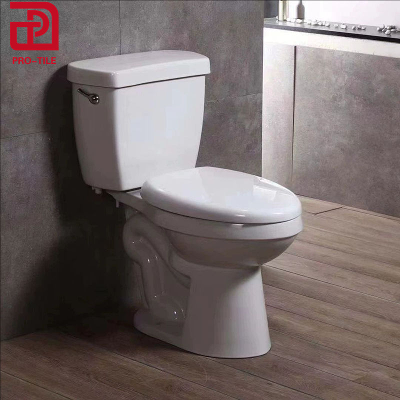 Bồn cầu xả xi phông hai mảnh kiểu Canada