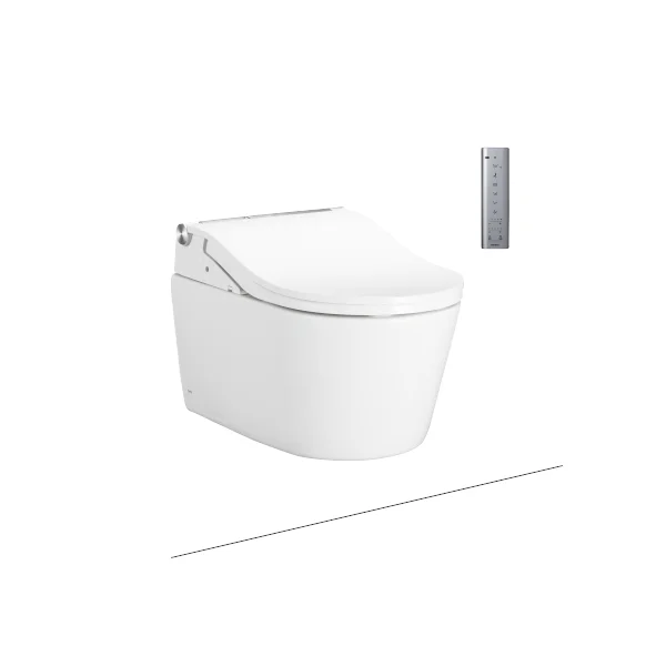 Bàn cầu treo tường kèm nắp rửa điện tử WASHLET seri RW CW542HME5UNW1_TCF801CZ_WH172AT_MB175MSS