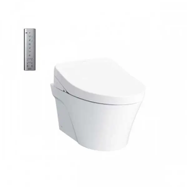 Bàn cầu treo tường kèm nắp rửa điện tử WASHLET dòng S7 CW822REA_TCF4911EZ_WH172AT_TCA465_MB170PSS