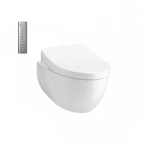 Bàn cầu treo tường kèm nắp rửa điện tử WASHLET dòng S7 CW812REA_TCF4911EZ_WH172AT_TCA465