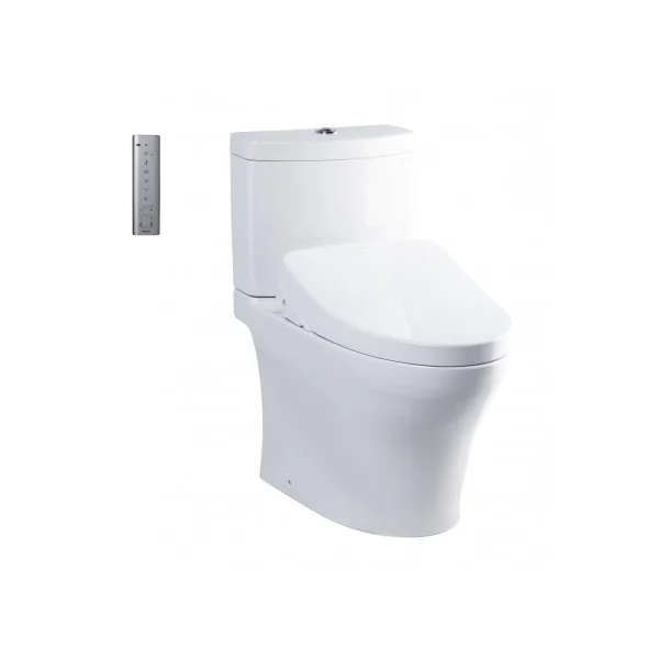 Bàn cầu hai khối kèm nắp rửa điện tử WASHLET dòng S7 CS769CDRW12XW