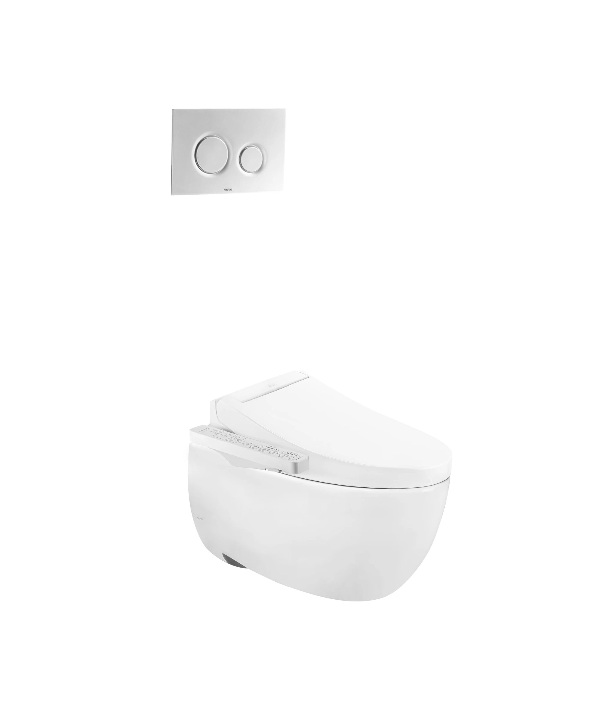 Bàn cầu treo tường LP Series kèm nắp rửa điện tử WASHLET C2 CW812RA_TCF23410AAA_WH172A_MB174P