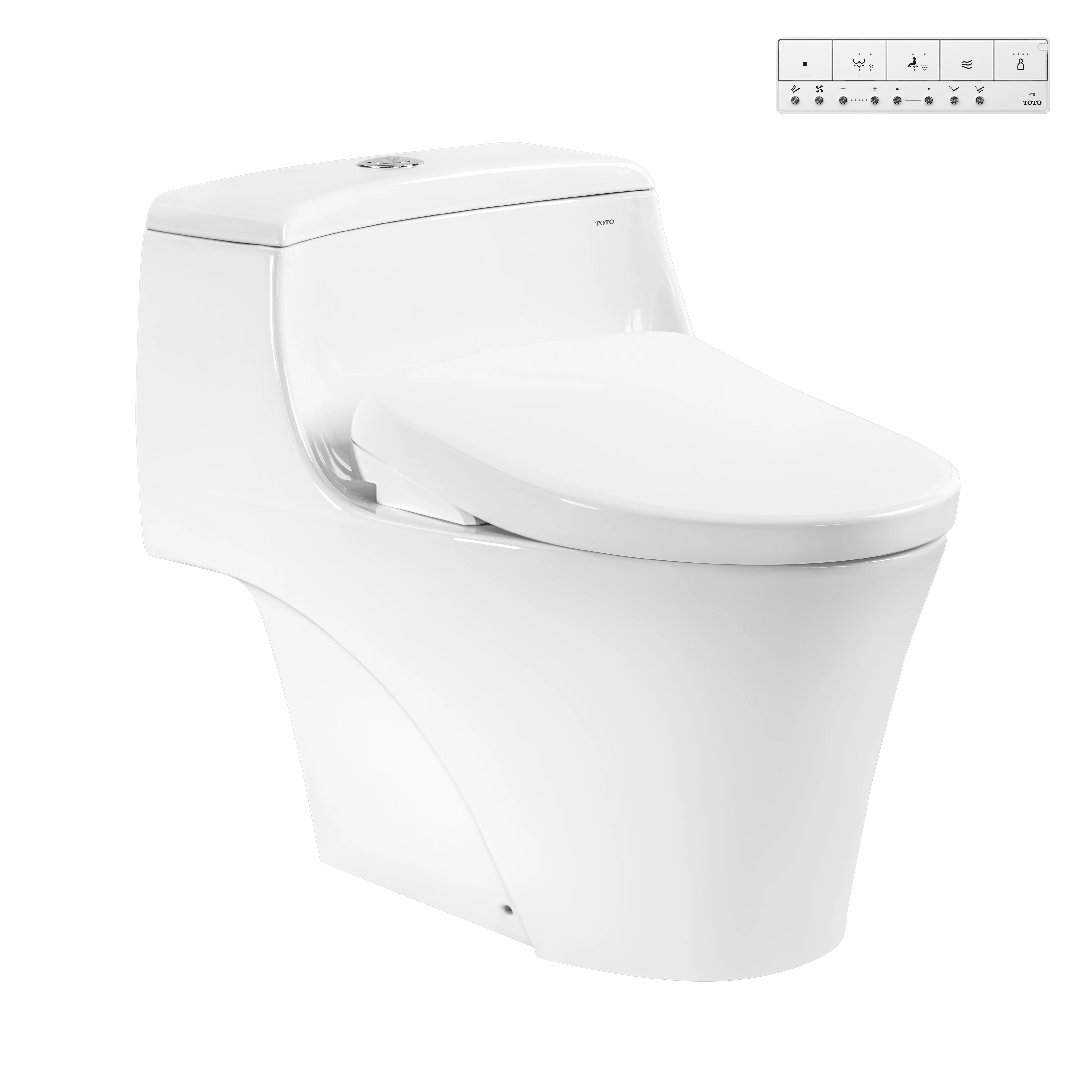 Bàn cầu 1 khối kèm nắp rửa điện tử WASHLET dòng S7 – TCF47360GAA MS636CDRW23#XW