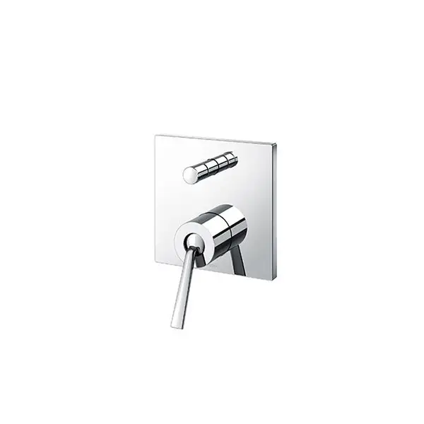 Van gật gù điều chỉnh nóng lạnh ZL kèm nút chuyển hướng và phụ kiện âm tường TBP02302BA_TBN01001B